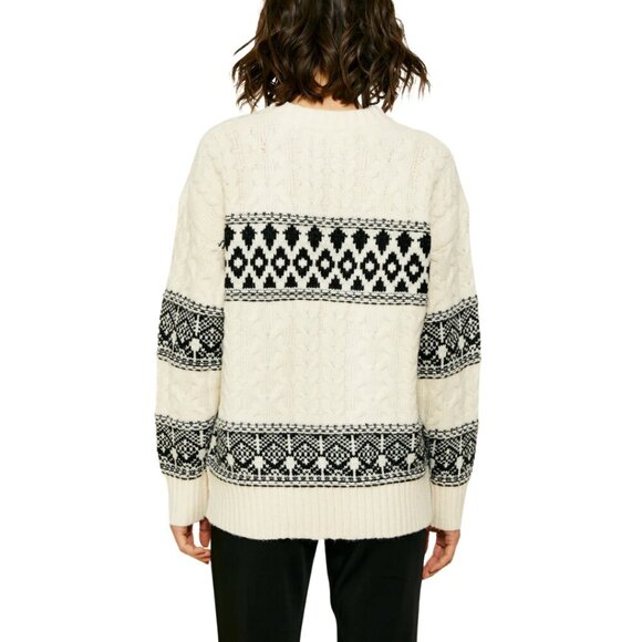 Line and Dot Montana Faire Isle Sweater Size Small NWT - Picture 3 of 7